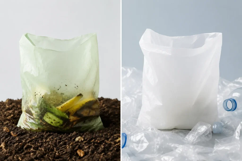 Compostable vs Biodegradable Packaging Bags