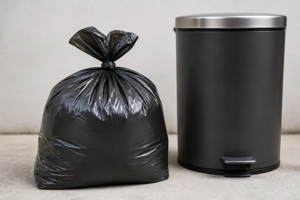 How to Tie a Garbage Bag Securely